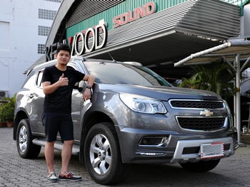 ติดตั้งเครื่องเล่นวิทยุ หน้าจอระบบสัมผัส และ ลำโพง SUBWOOFER สำหรับ CHEVROLET TRAILBLAZER