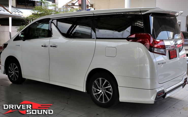 toyota alphard จอ ตรงรุ่น ระบบเสียง กล้องรอบคัน 360