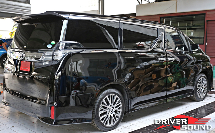 toyota vellfire เครื่องเสียง รถยนต์ จอ ตรงรุ่น ระบบเสียง