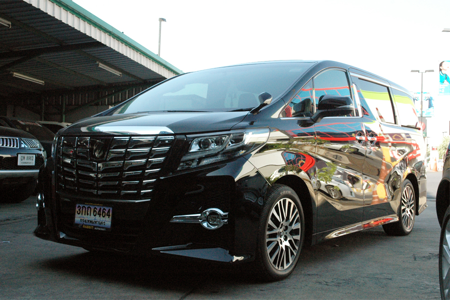 toyota alphard จอ ตรงรุ่น ระบบเสียง 