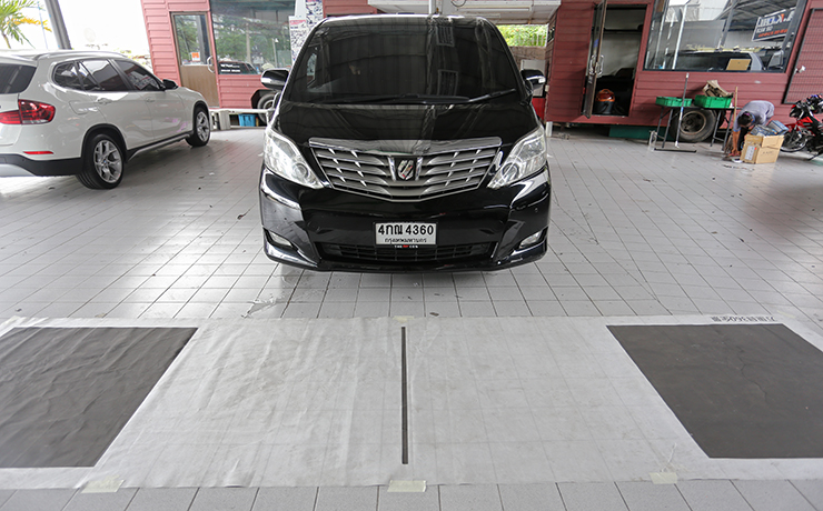 toyota alphard จอตรงรุ่น กล้องรอบคัน 360