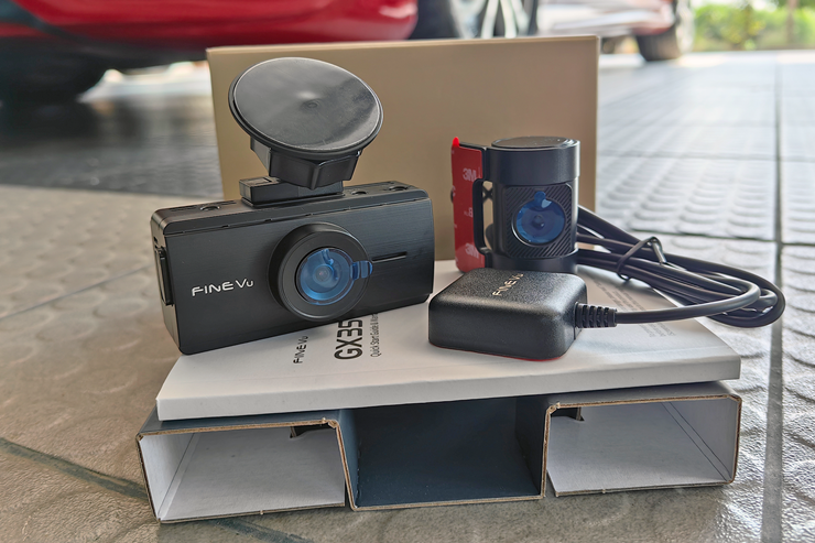 finevu gx35 dashcam ติดตั้ง