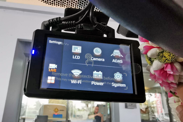 finevu gx7000 dashcam ติดตั้ง กล้องบันทึก เกาหลี