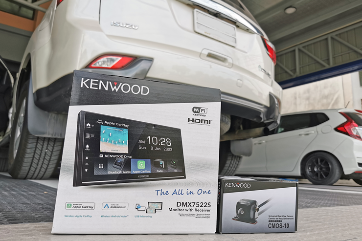 isuzu mu-x จอ kenwood กล้องหน้า