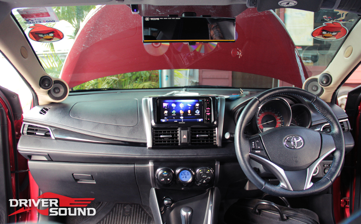 เครื่องเสียง toyota vios