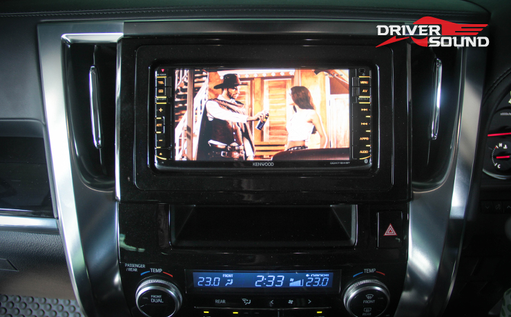 ติดตั้ง  ดิจิตอล ทีวี ดู toyota all new alphard vellfire 2015 2014 digital tv