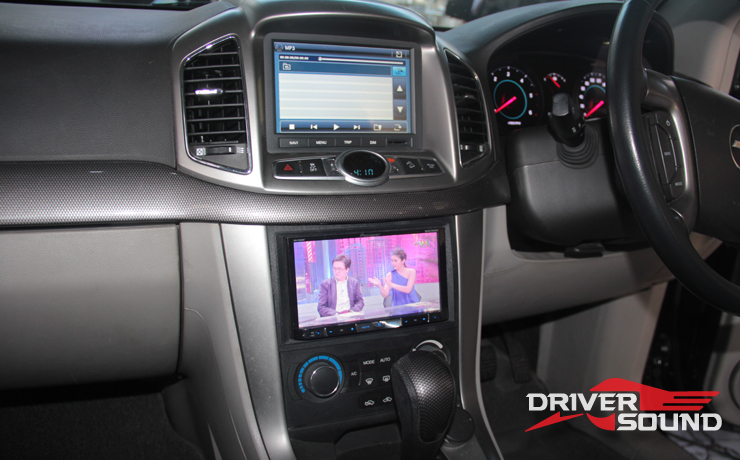 CHEVROLET CAPTIVA ดูทีวี ดิจิตอลทีวี digital tv