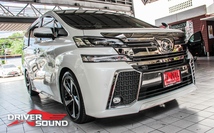 TOYOTA VELLFIRE ALPHARD เครื่องเสียง