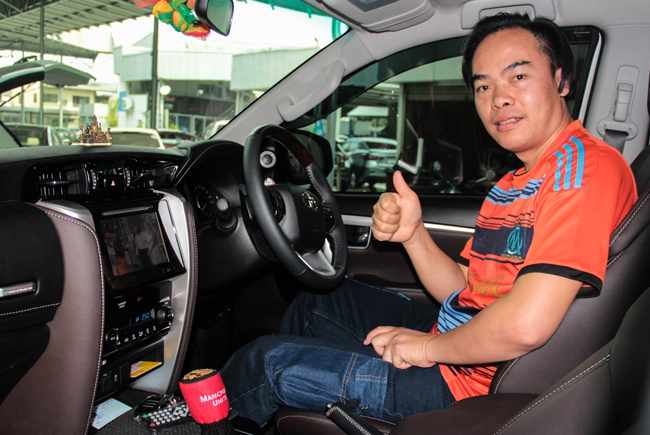 ALL NEW TOYOTA FORTUNER ดิจิตอลทีวี digital tv