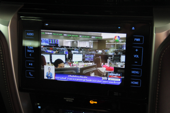 ALL NEW TOYOTA FORTUNER ดิจิตอลทีวี digital tv