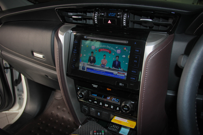 ALL NEW TOYOTA FORTUNER ดิจิตอลทีวี digital tv