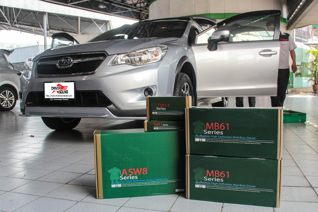 ติดตั้ง เครื่องเสียง สำหรับ SUBARU XV