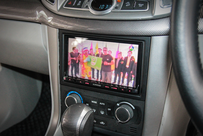 CHEVROLET CAPTIVA ติดตั้ง เครื่องเล่น ดูทีวี tv หน้าจอ digital tv