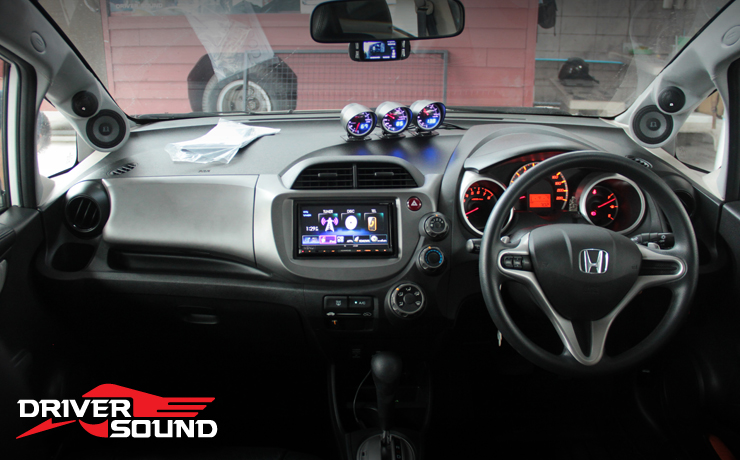 เครื่องเสียง HONDA JAZZ