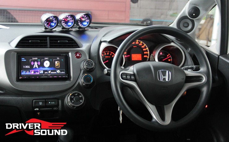 เครื่องเสียง HONDA JAZZ