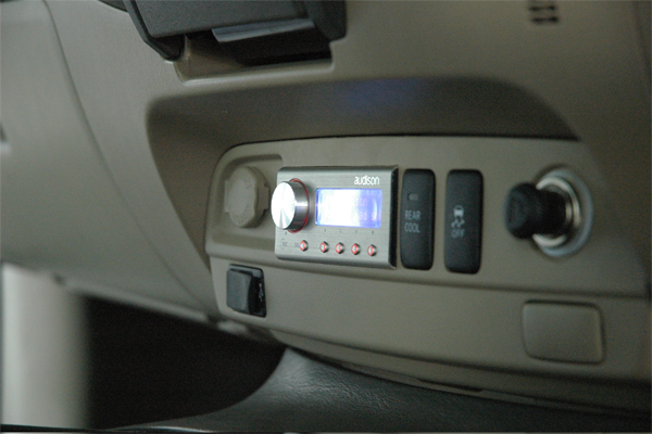 FORTUNER จอ kenwood ตรงรุ่น ลำโพงเสาเอ ระบบเสียง