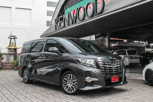 ALL NEW TOYOTA ALPHARD 2015 ติดตั้ง เครื่องเสียง