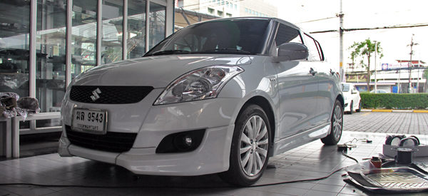 suzuki swift จอ ตรงรุ่น ระบบเสียง ตู้ซับ