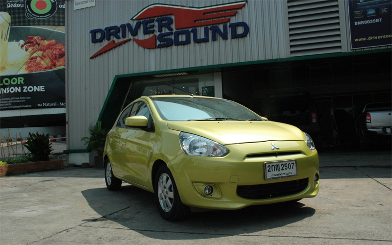 ติดตั้งเครื่องเสียงรถยนต์ สำหรับ MITSUBISHI MIRAGE