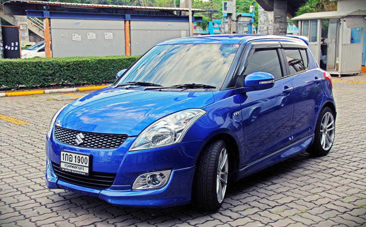 SUZUKI SWIFT ติดตั้ง เครื่องเสียง