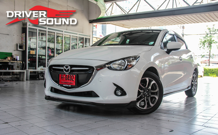 mazda 2 กล้องหลัง ติดตั้ง ตรงรุ่น