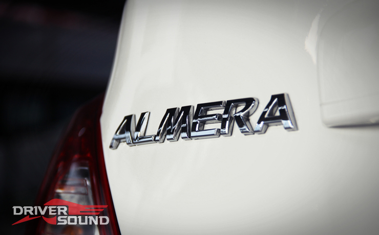 almera เครื่องเสียง รถยนต์ จอ กล้องหลัง