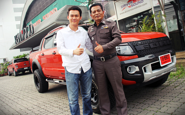 ford ranger เครื่องเสียง