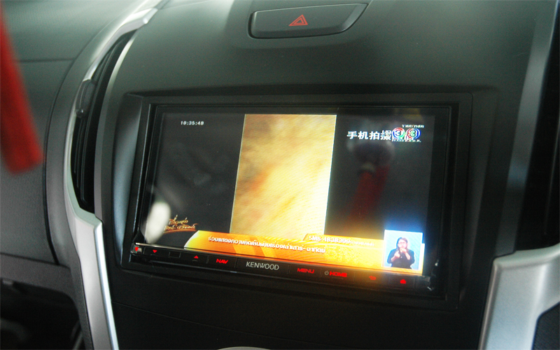 เครื่องเสียง ISUZU ALL NEW D-MAX เครื่องเล่น kenwood dnn9150bt digital tv