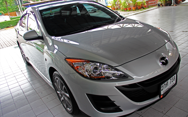 กล้องหลัง ติดตั้ง mazda 3