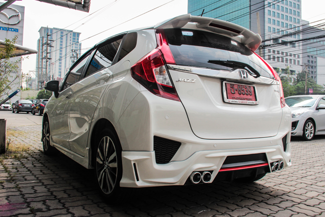 HONDA JAZZ เครื่องเสียง ติดตั้งลำโพง