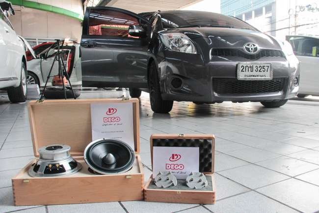 TOYOTA YARIS เครื่องเสียง