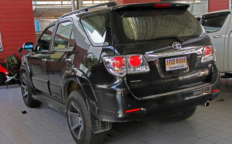 เครื่องเสียง toyota fortuner